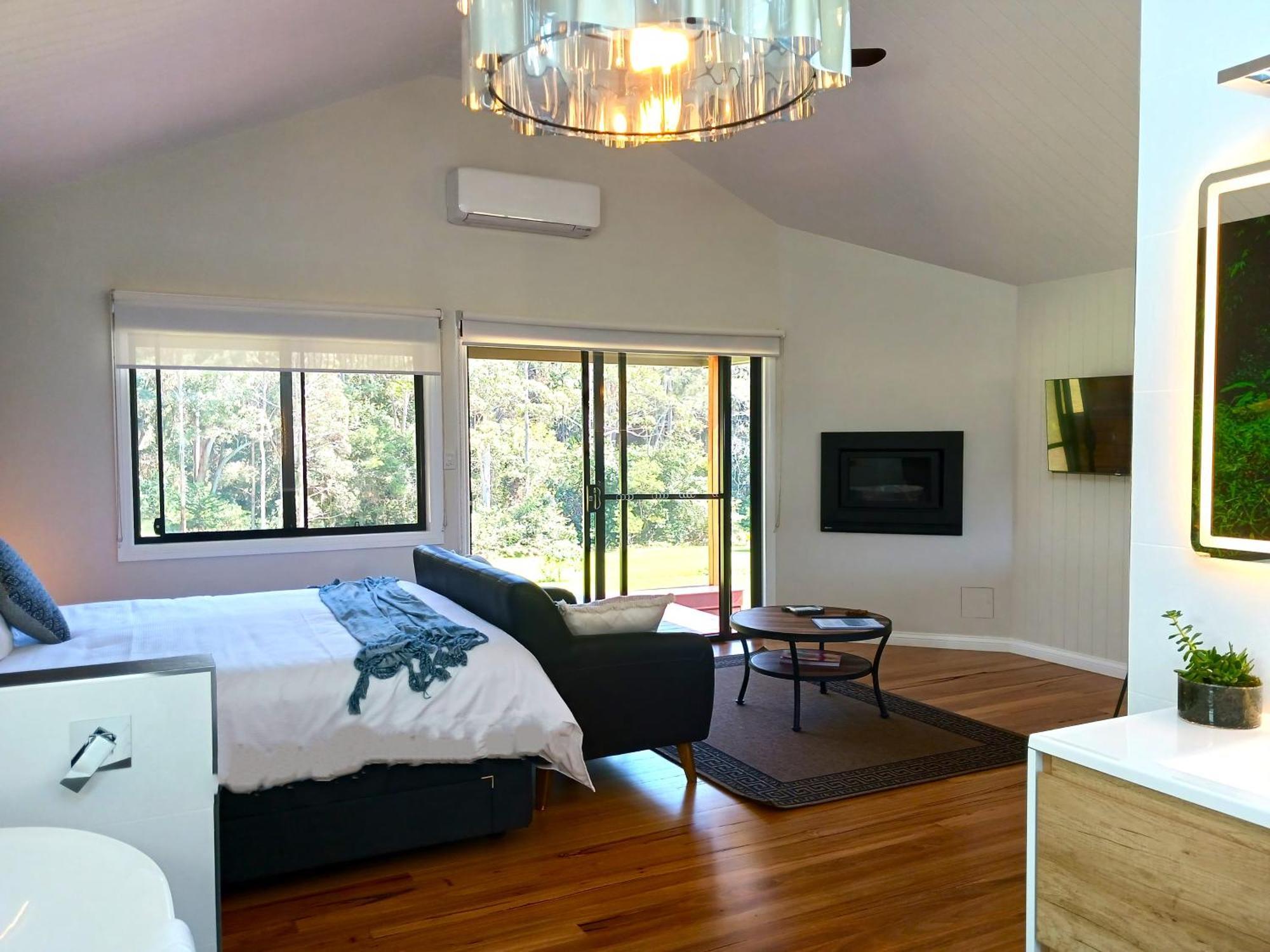 Hideaway Falls - Staggys Cottage Mapleton Eksteriør billede